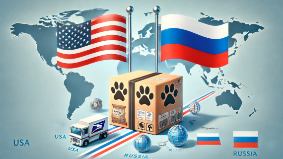 Доставка зоотоваров с eBay и др. магазинов  из США в Россию