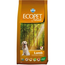 Ecopet Natural Сухой корм для взрослых собак Maxi, ягненок