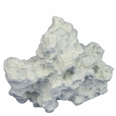 AQUA DELLA Декорация для аквариума "Белый камень", 16x11x13см