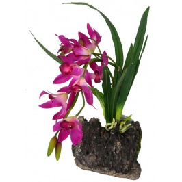 LUCKY REPTILE Декоративное растение "Orchid purple"