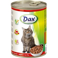 Dax консервы с говядиной для кошек, 415 г