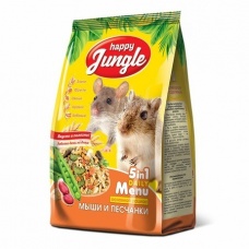 Happy Jungle Корм для мышей и песчанок 400 г