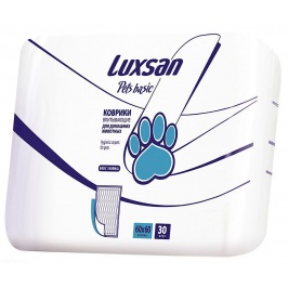 LUXAN Basic/Normal Коврики впитывающие 60х60 (Люксан), уп. 30 шт