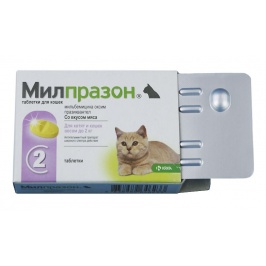 Милпразон для кошек