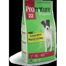 Pronature Original 22 сухой корм для взрослых собак с ягненком, уп. 2,72, 6 и 13 кг