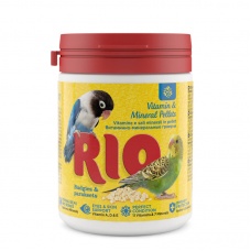 РИО Витаминно-минеральные гранулы для волнистых и средних попугаев, 120г
