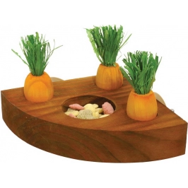 Rosewood Игрушка-кормушка для грызунов с морковками