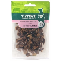 Легкое телячье для кошек (Вяленые лакомства) Титбит 20 г