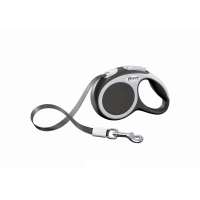 FLEXI Vario XS Tape 3 m Поводок-рулетка, лента, антрацит, до 12 кг