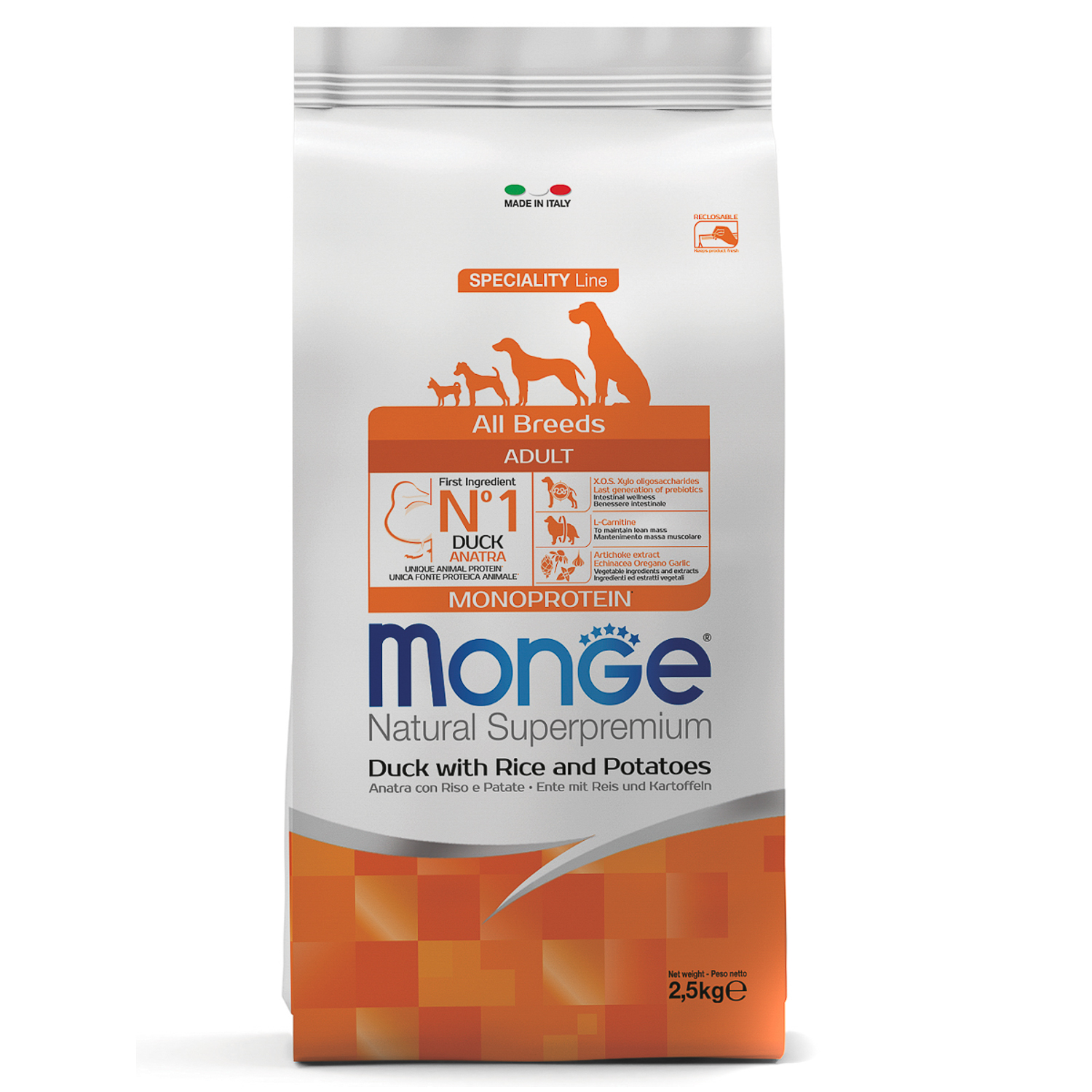 Корм monge dog speciality